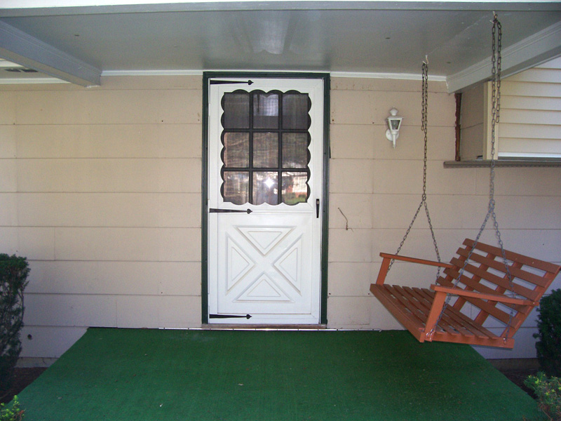 Door and Patio Before