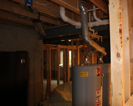 House Construction with Heating System