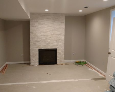 Room with Fireplace